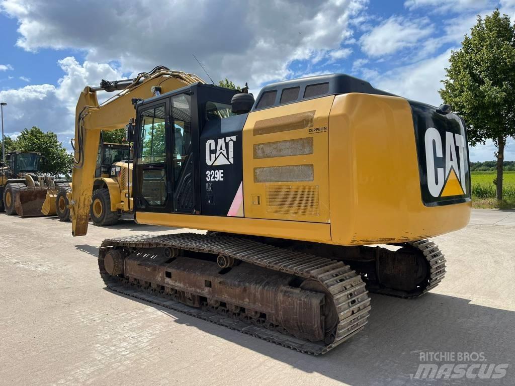 CAT 329 E LN Kāpurķēžu ekskavatori