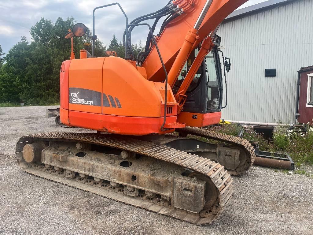 Doosan DX 235 LCR Kāpurķēžu ekskavatori