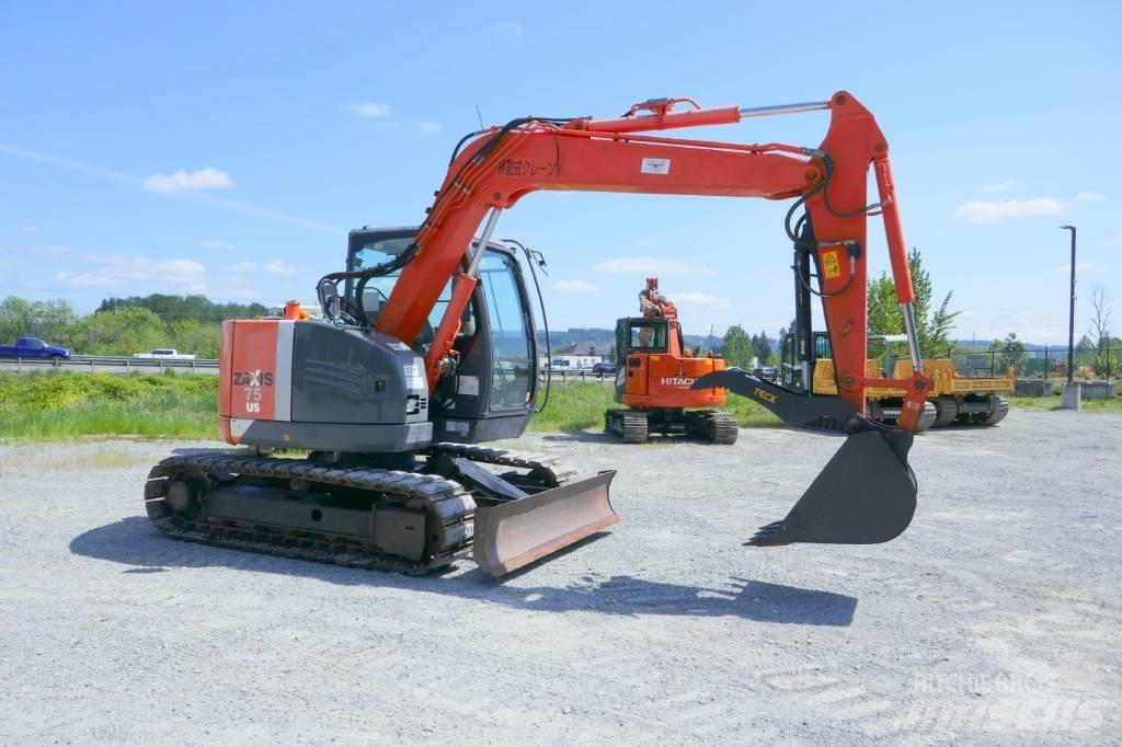 Hitachi ZX75US-3 Kāpurķēžu ekskavatori