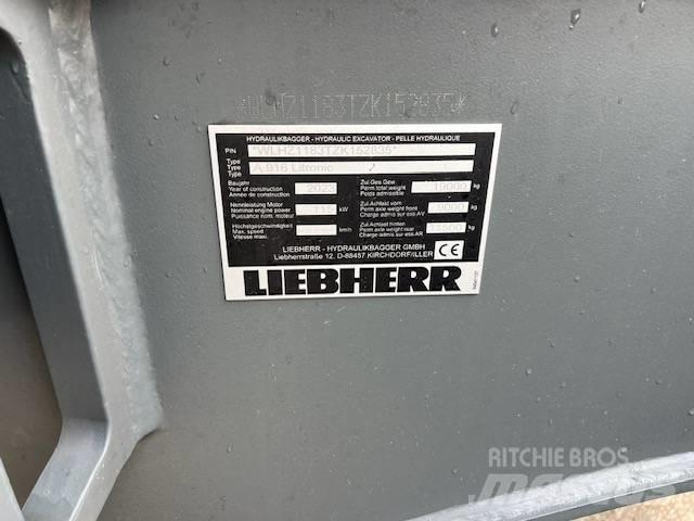 Liebherr 916 Ekskavatori uz riteņiem