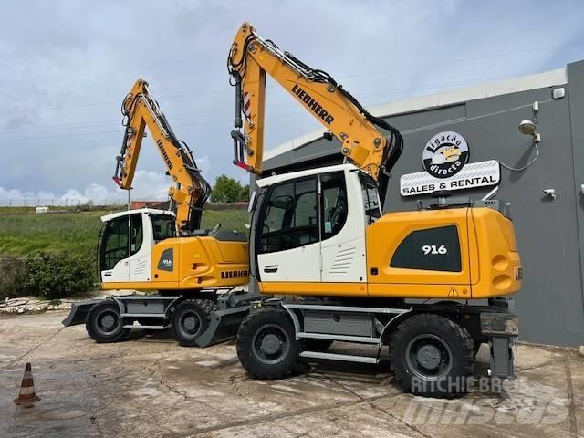 Liebherr 916 Ekskavatori uz riteņiem