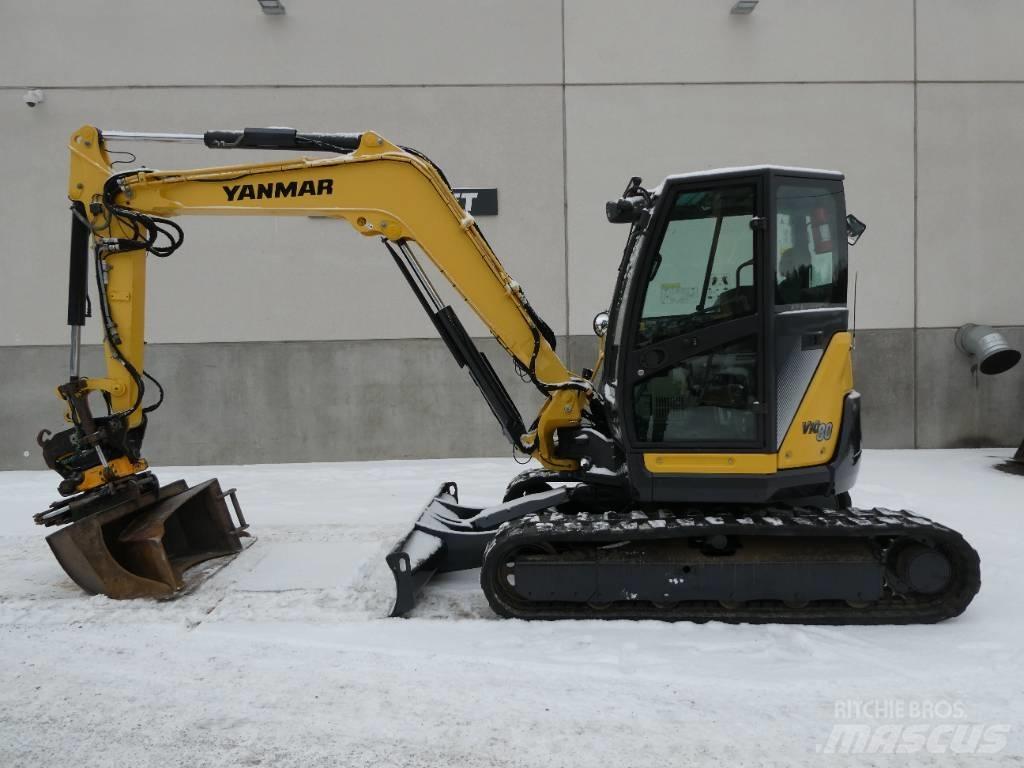 Yanmar Vio 80-1A Vidēja lieluma ekskavatori 7 t - 12 t