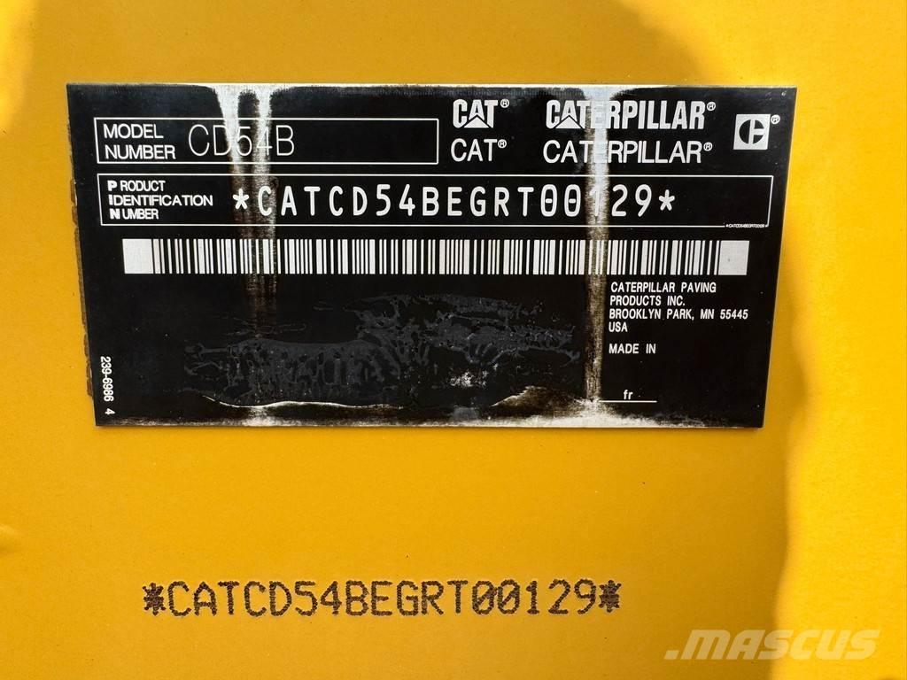 CAT CD54B Divvalču grunts veltņi