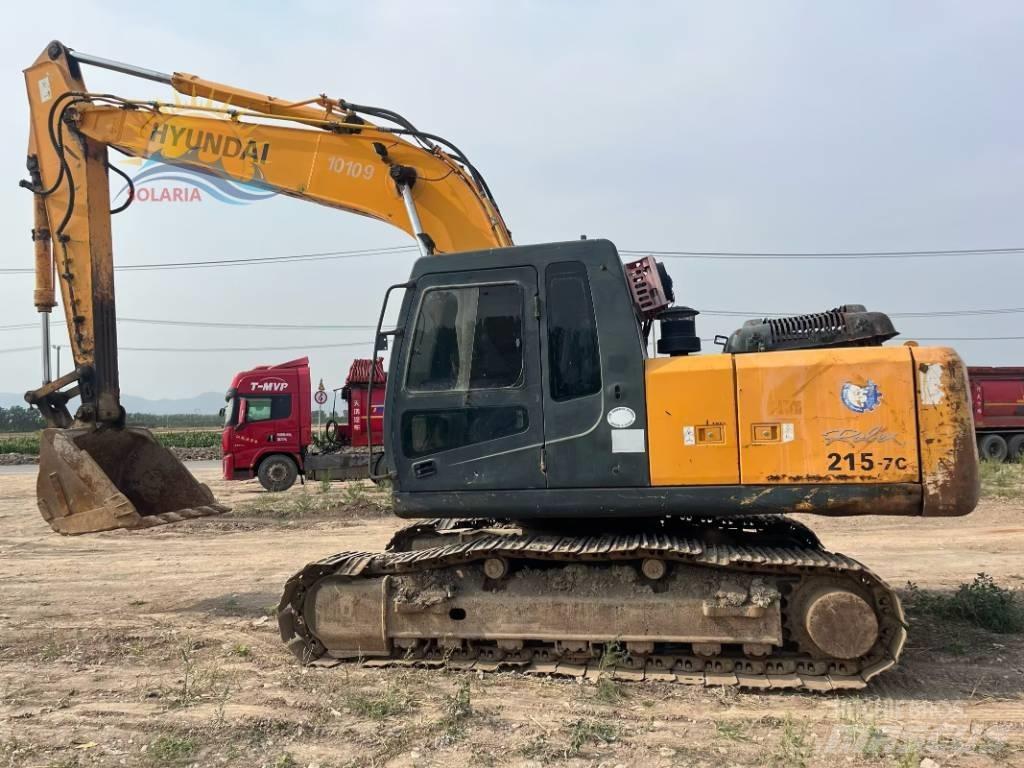 Hyundai Robex 215-7 Kāpurķēžu ekskavatori