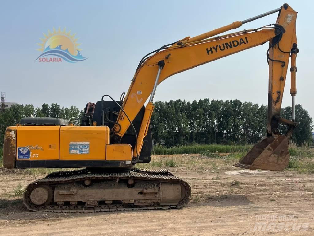 Hyundai Robex 215-7 Kāpurķēžu ekskavatori