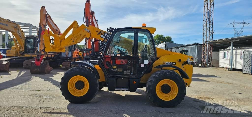 JCB 531-70 Teleskopiskie manipulatori