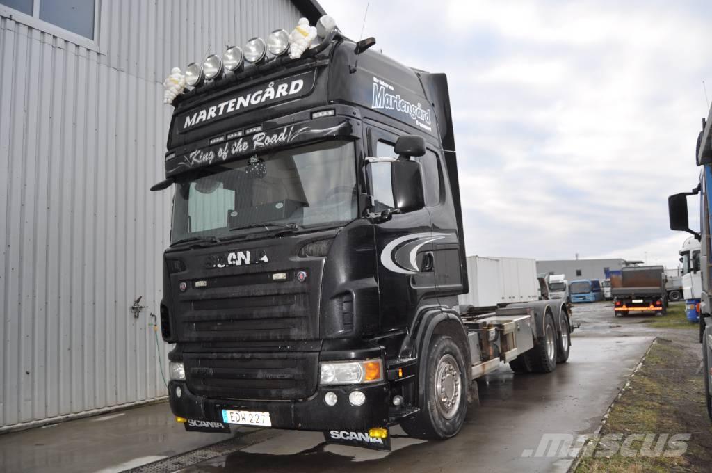 Scania R420 LB6X2MNB Smagās mašīnas ar konteineriem