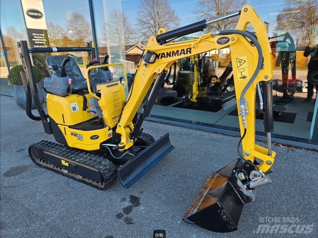 Yanmar Vio 12 Mini ekskavatori < 7 t