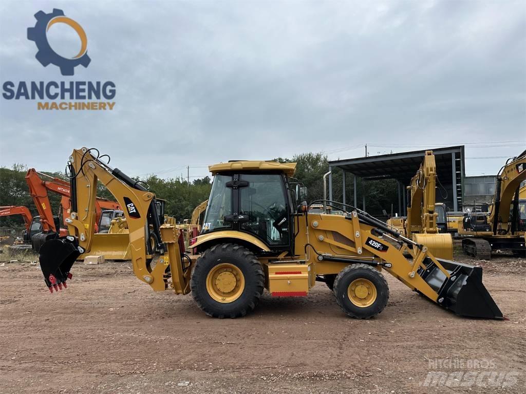 CAT 420 F Ekskavatori-iekrāvēji