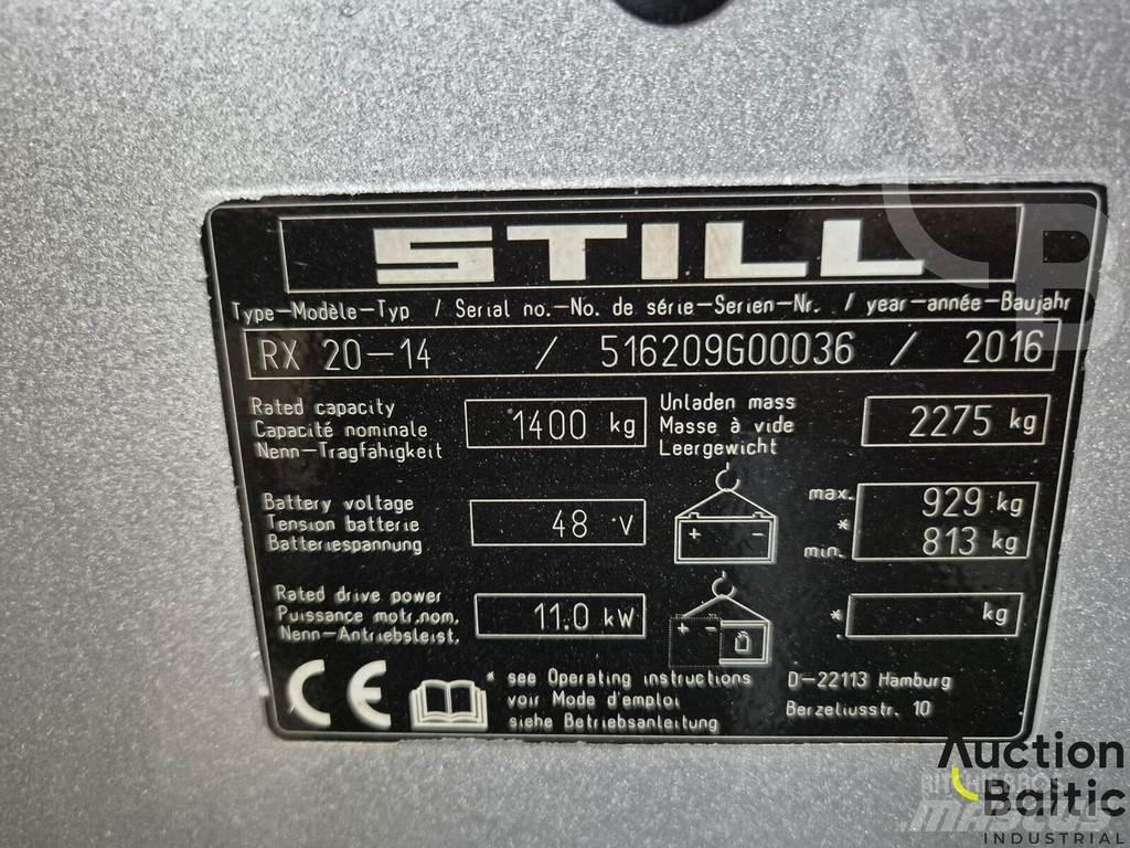 Still RX20-14 Elektriskie iekrāvēji