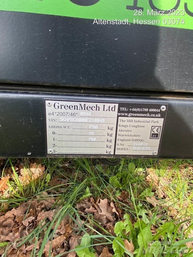  EVO165P Zāles smalcinātāji