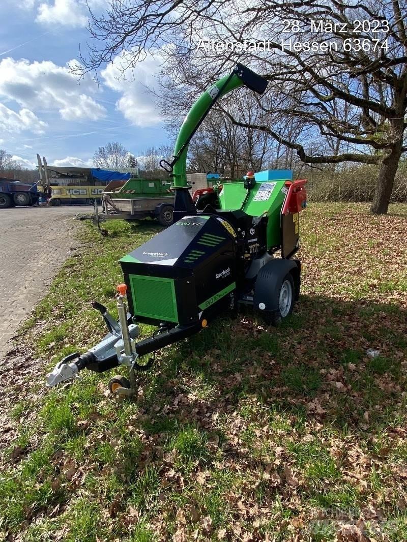  EVO165P Zāles smalcinātāji
