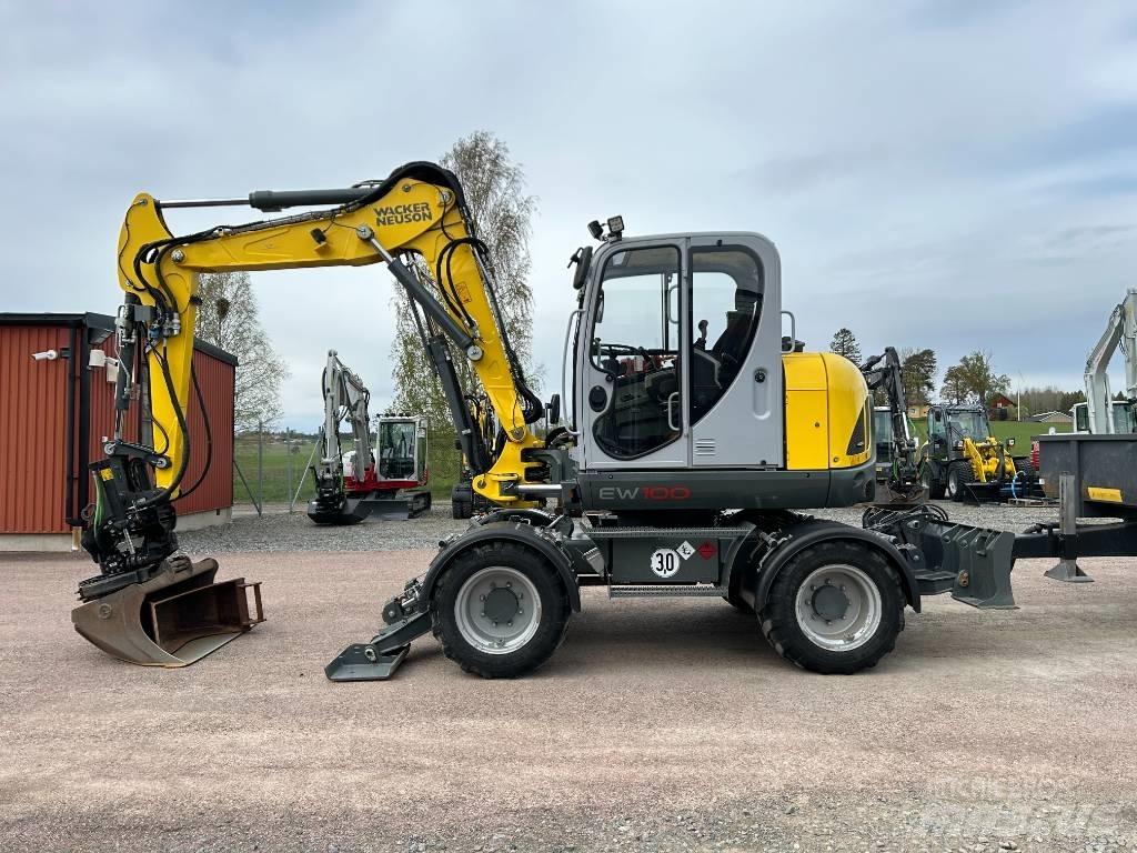 Wacker Neuson EW100 Ekskavatori uz riteņiem