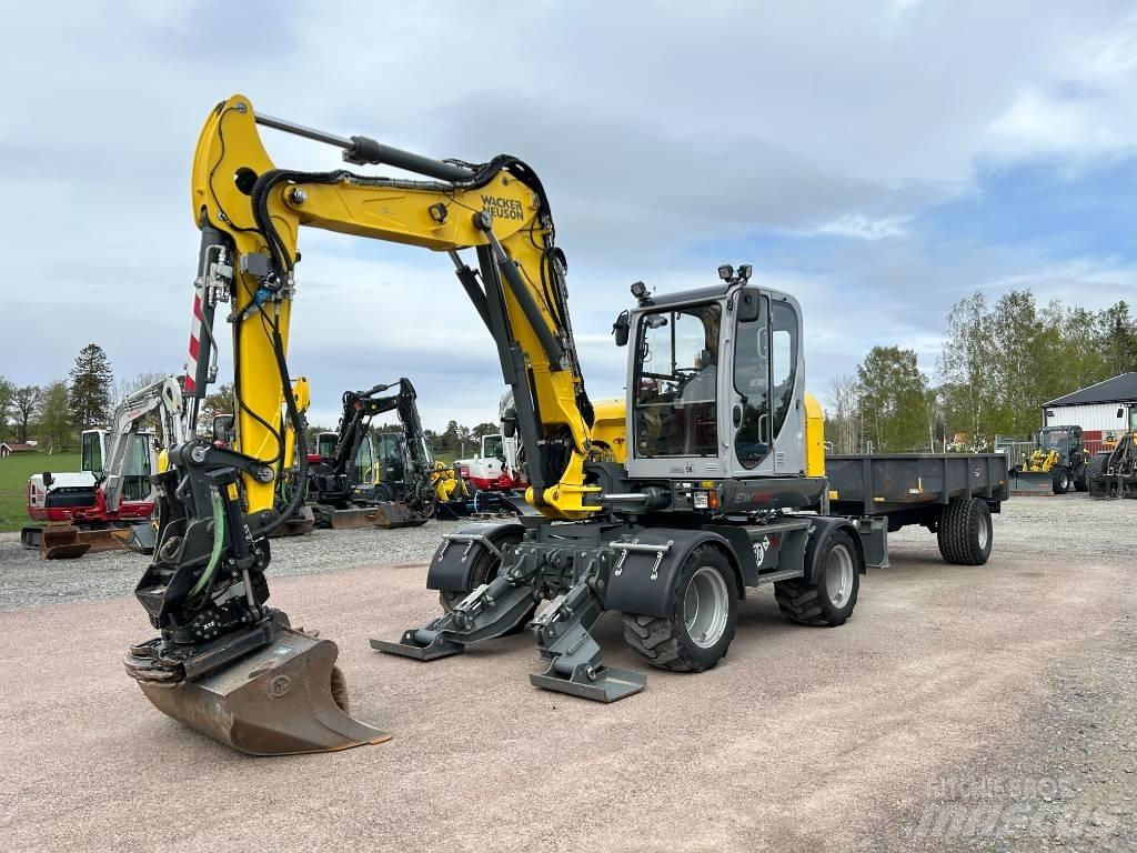 Wacker Neuson EW100 Ekskavatori uz riteņiem