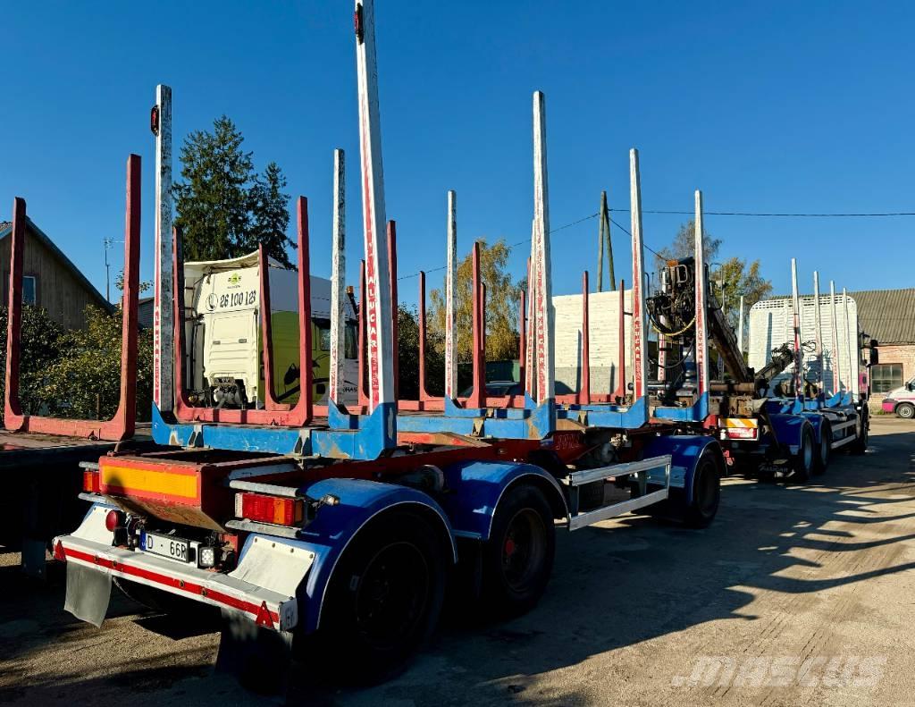 Jyki V31 Kokmateriālu vešanas piekabes