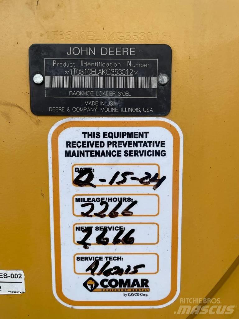 John Deere 310L EP Ekskavatori-iekrāvēji