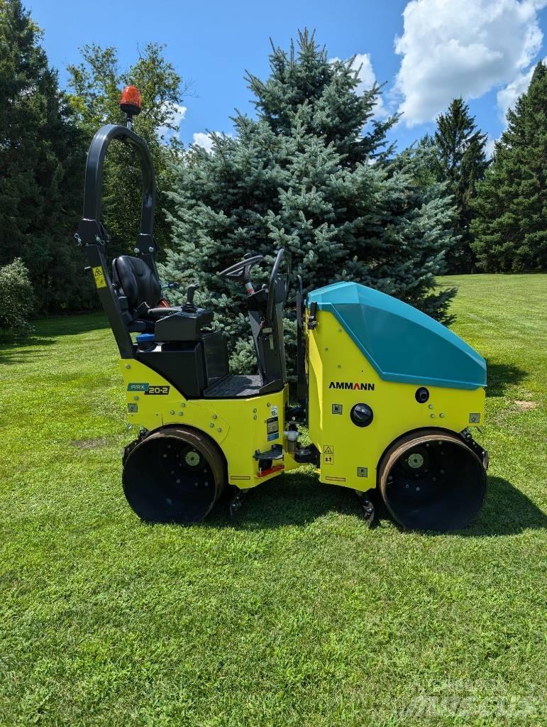 Ammann ARX20-2 Divvalču grunts veltņi