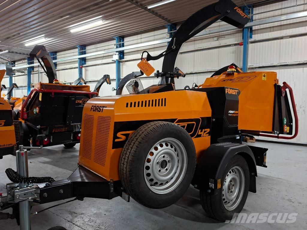 Forst ST6D Koksnes šķeldotāji