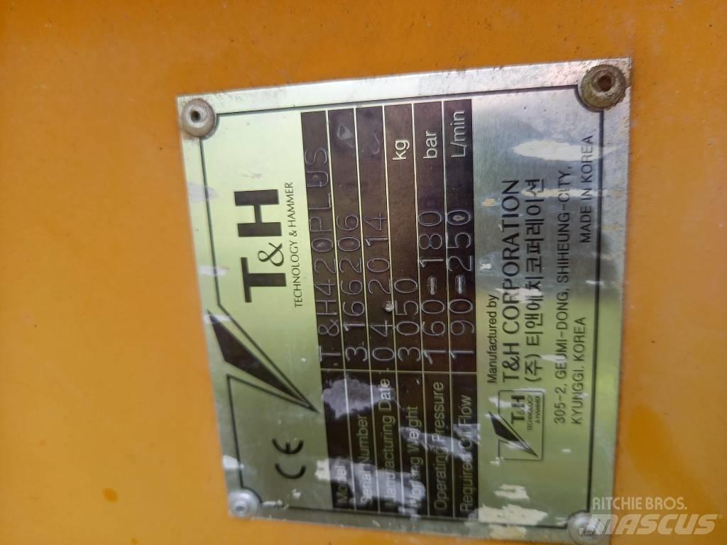  T&H 420 plus Āmuri/Drupinātāji