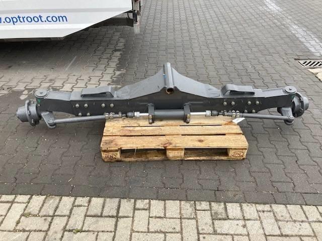 CLAAS Lexion 630 Šasija un piekare