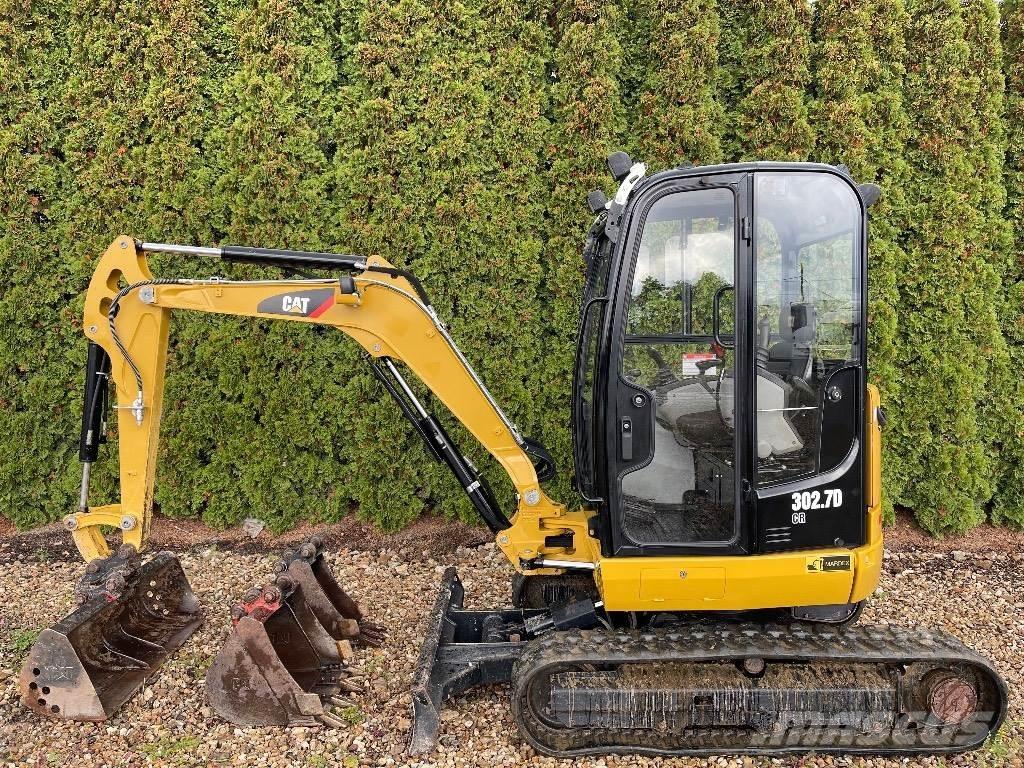 CAT 302.7D CR Mini ekskavatori < 7 t