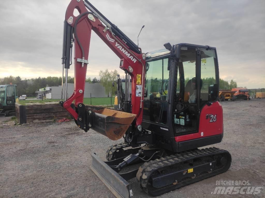 Yanmar SV 26 Mini ekskavatori < 7 t