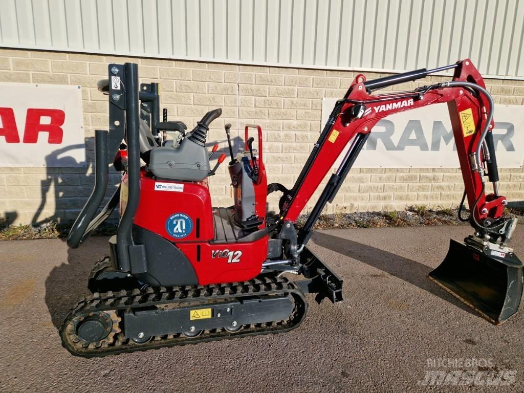 Yanmar Vio 12 Mini ekskavatori < 7 t