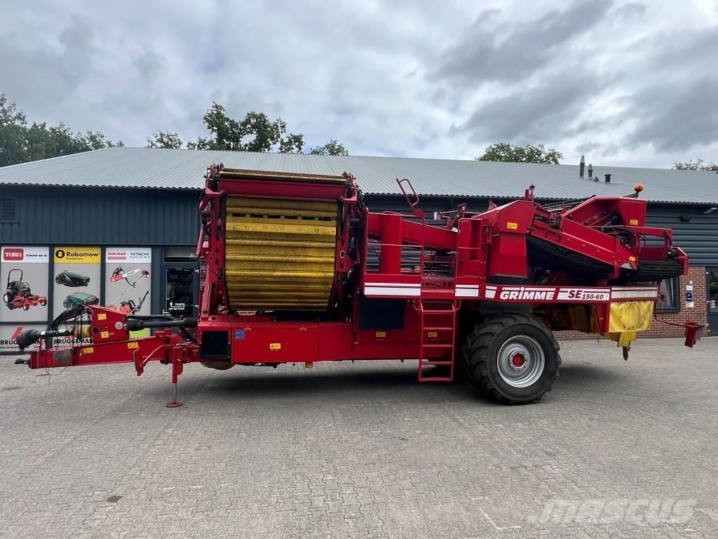 Grimme SE 150-60 Kartupeļu novākšanas kombaini