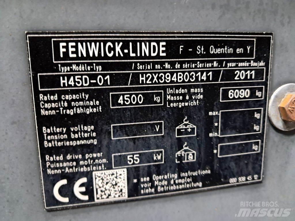 Linde H45D-01 Tehnika ar dīzeļa dzinēju