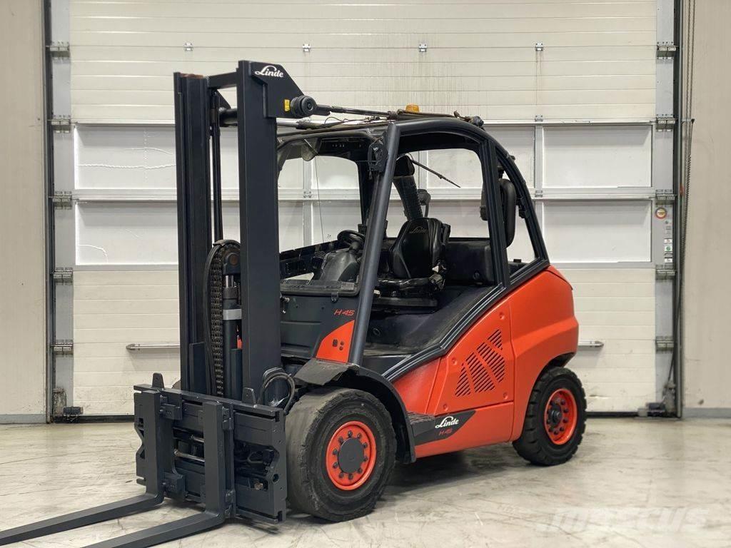 Linde H45D-01 Tehnika ar dīzeļa dzinēju