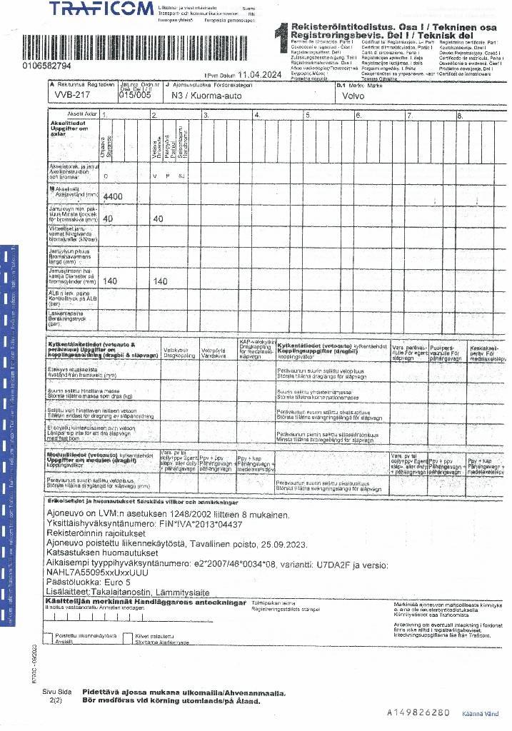 Volvo FL 240 Furgons