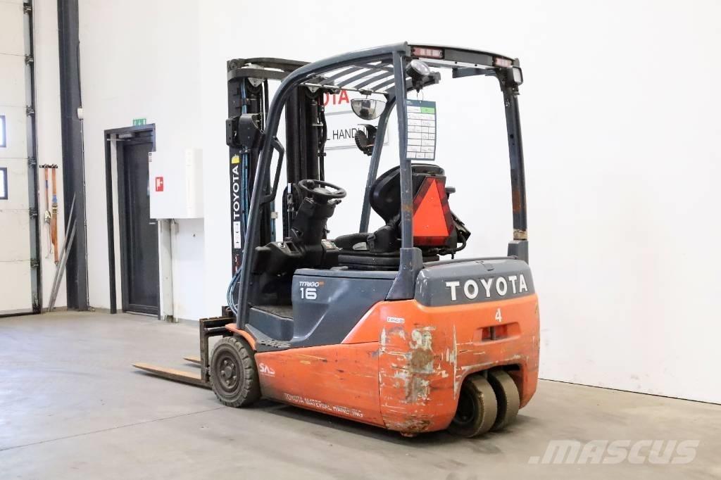 Toyota 8FBE16T Elektriskie iekrāvēji