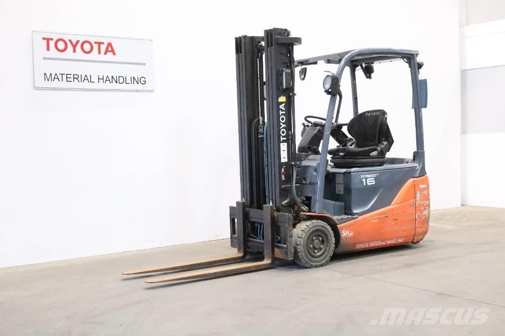 Toyota 8FBE16T Elektriskie iekrāvēji