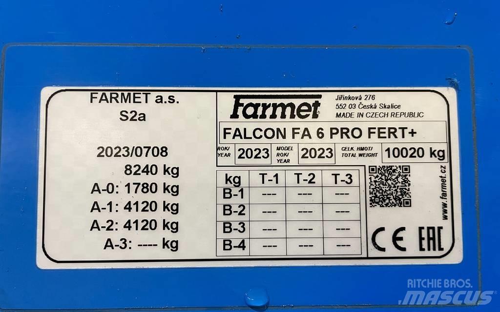 Farmet Falcon 6 Pro Sējmašīnas