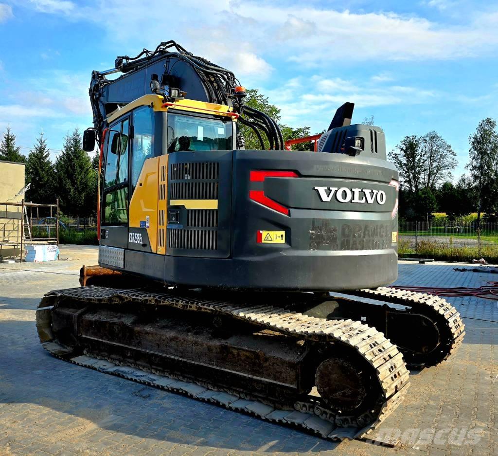 Volvo ECR 235 EL Kāpurķēžu ekskavatori