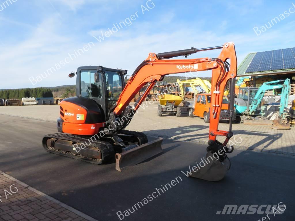 Kubota U 55-4 Mini ekskavatori < 7 t