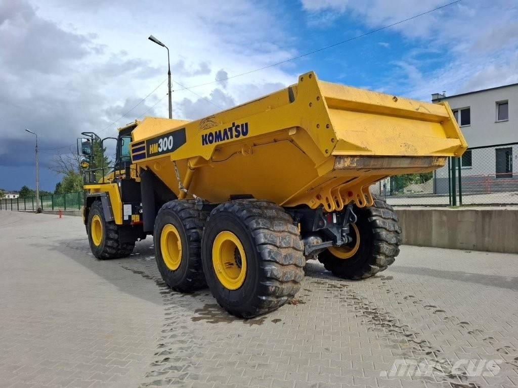 Komatsu HM 300 Artikulētie pašizgāzēji