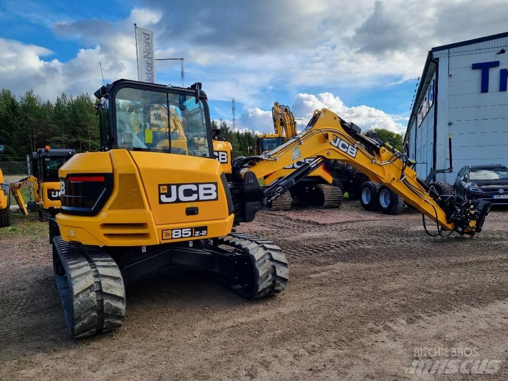 JCB 85Z-2 Ny! omg.lev! Vidēja lieluma ekskavatori 7 t - 12 t