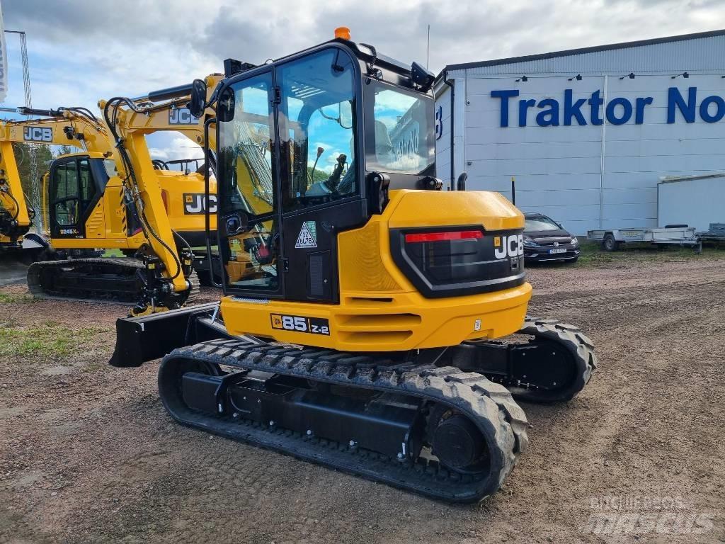 JCB 85Z-2 Ny! omg.lev! Vidēja lieluma ekskavatori 7 t - 12 t