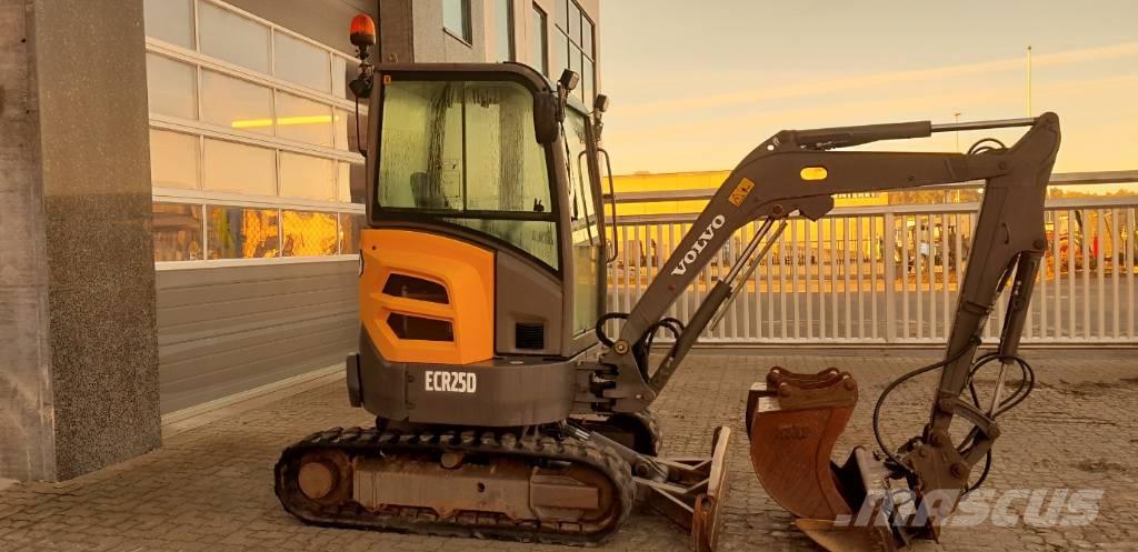 Volvo ECR 25 D Mini ekskavatori < 7 t