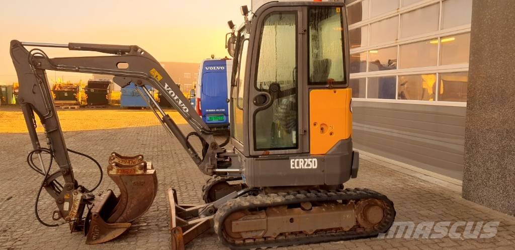Volvo ECR 25 D Mini ekskavatori < 7 t