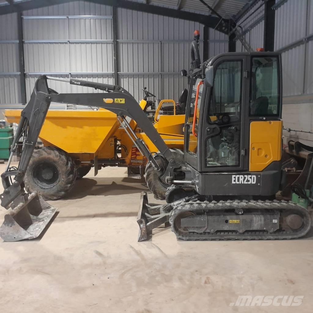 Volvo ECR 25 D Mini ekskavatori < 7 t
