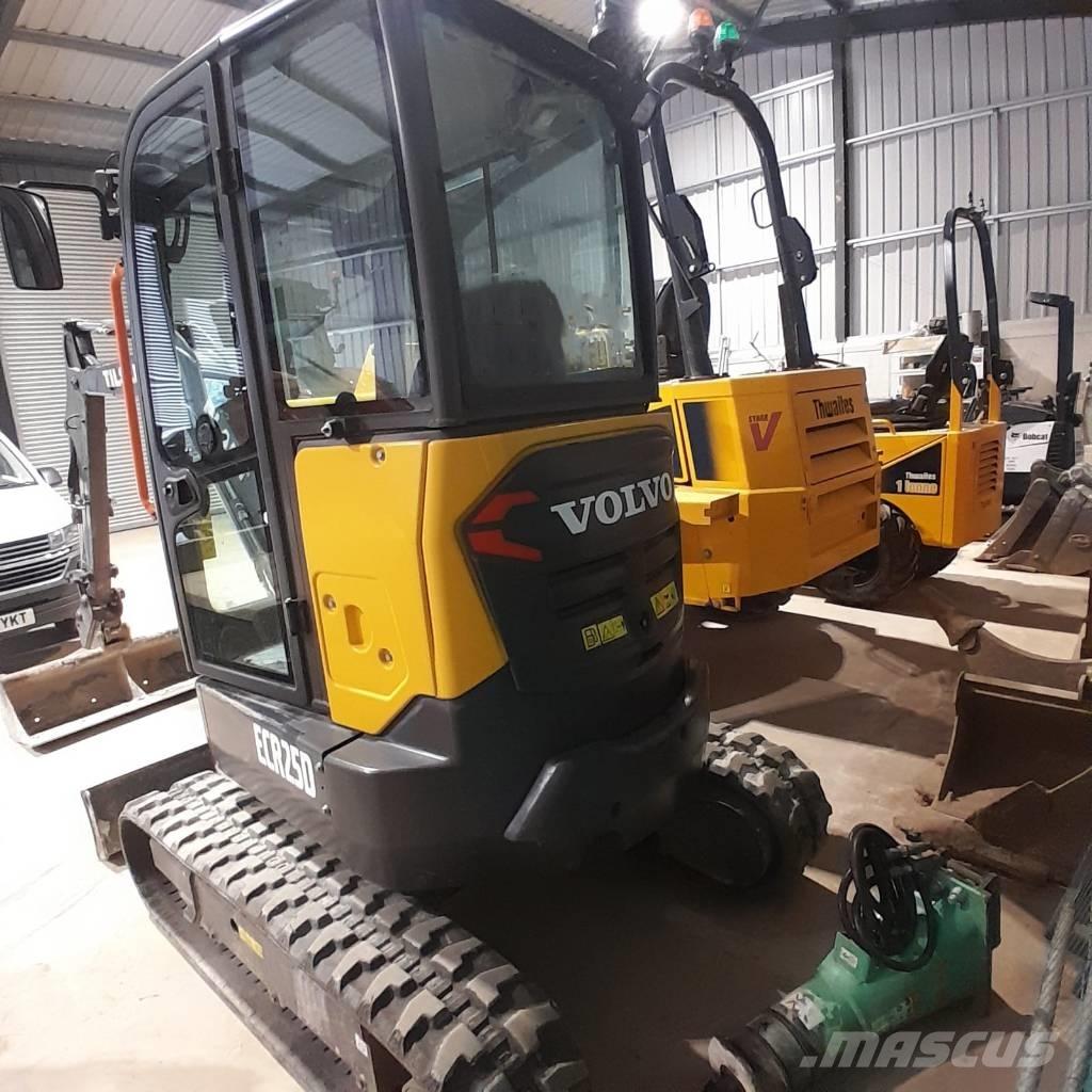 Volvo ECR 25 D Mini ekskavatori < 7 t