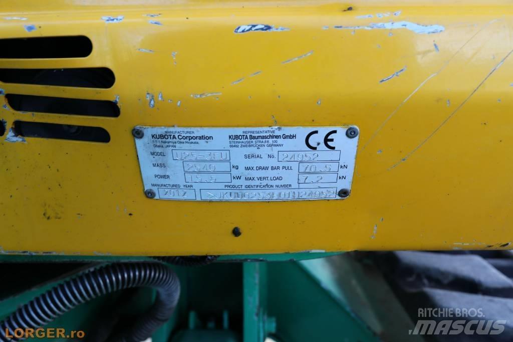 Kubota U25 - 3EU Mini ekskavatori < 7 t