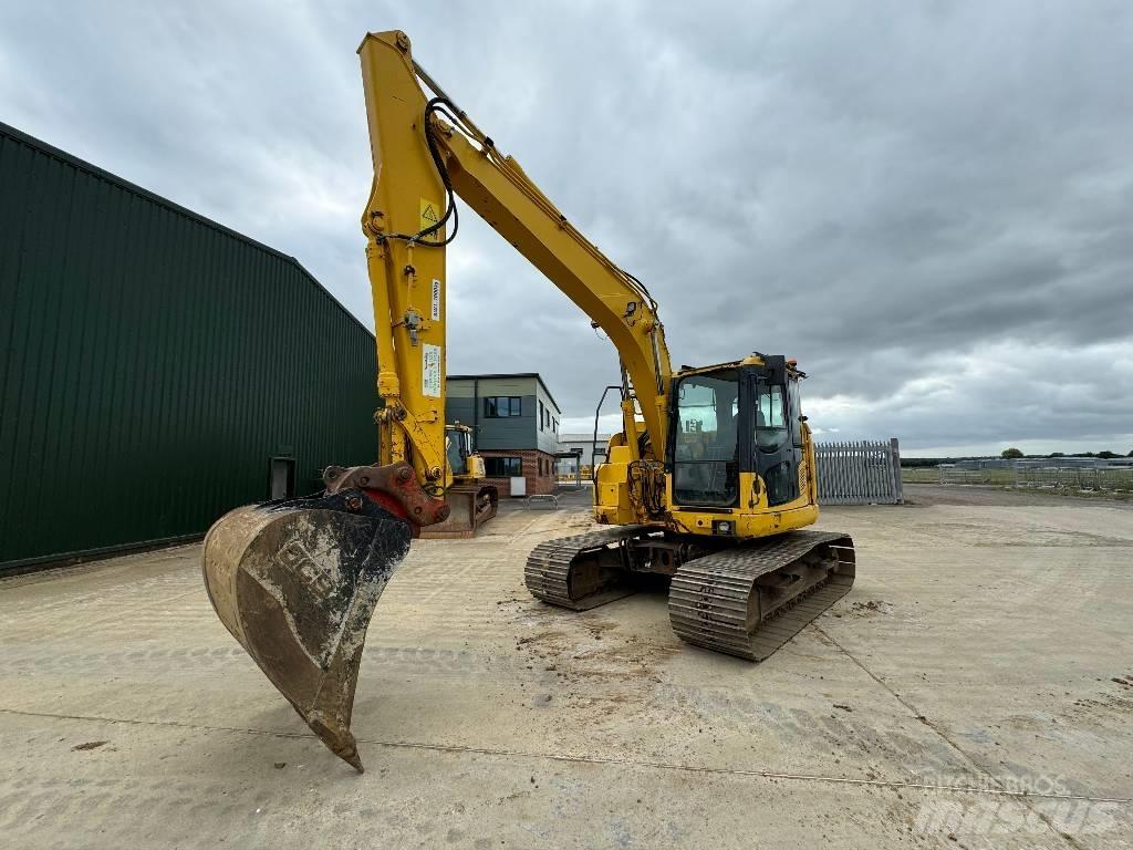 Komatsu PC138US-10 Kāpurķēžu ekskavatori