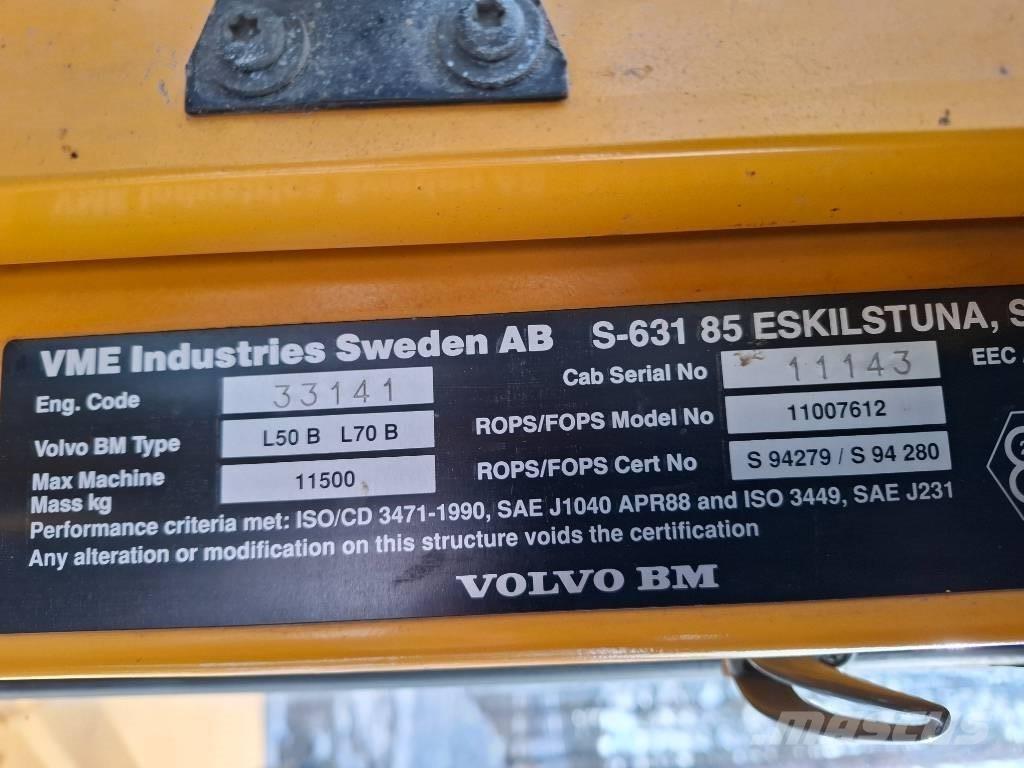 Volvo L70B Iekrāvēji uz riteņiem