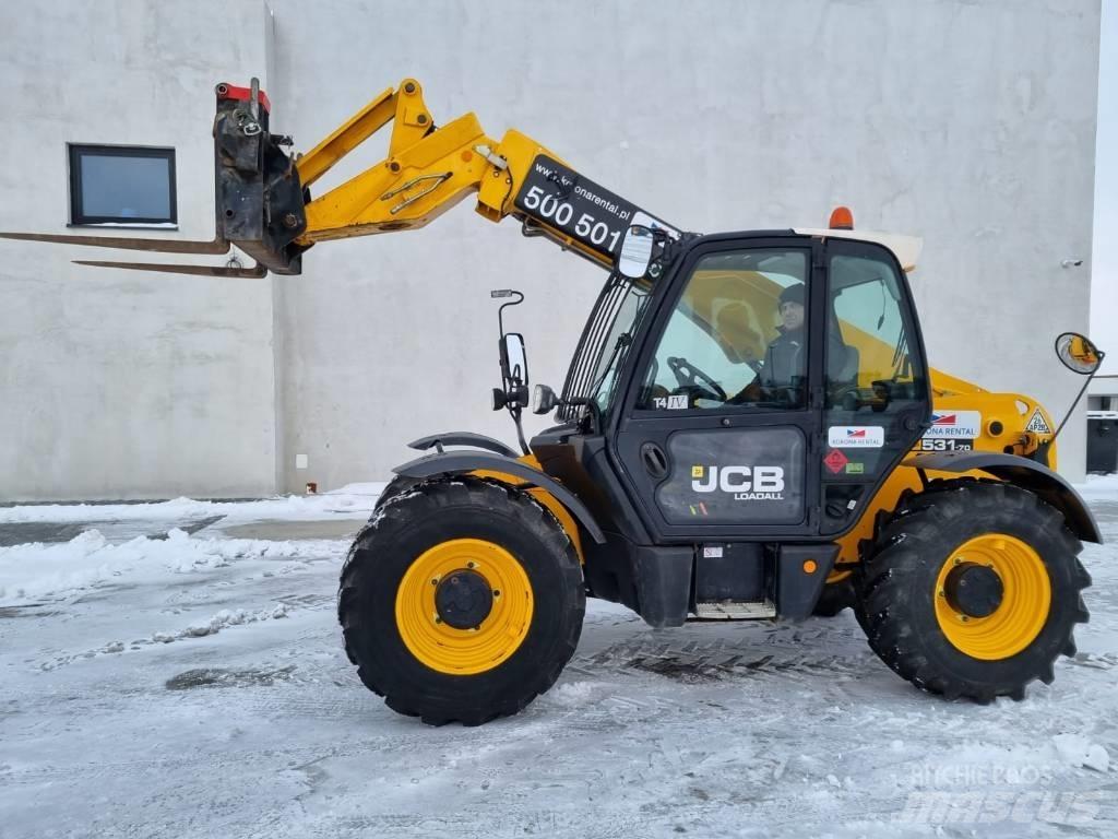 JCB 531-70 Teleskopiskie manipulatori