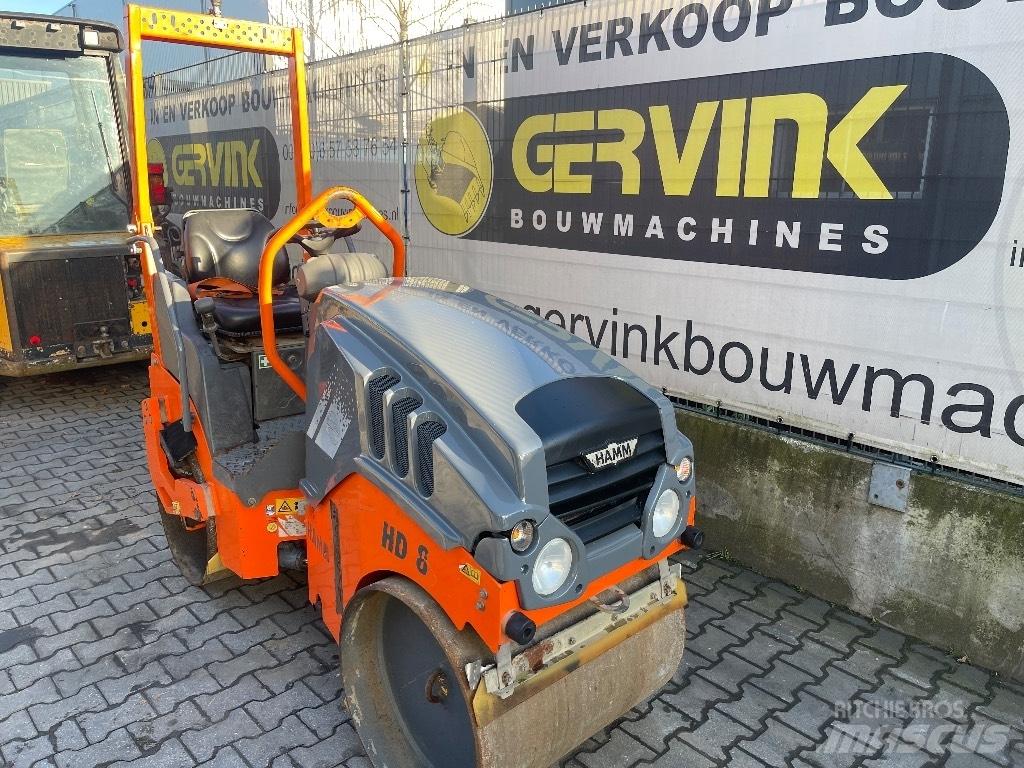 Hamm HD 8 VV Divvalču grunts veltņi