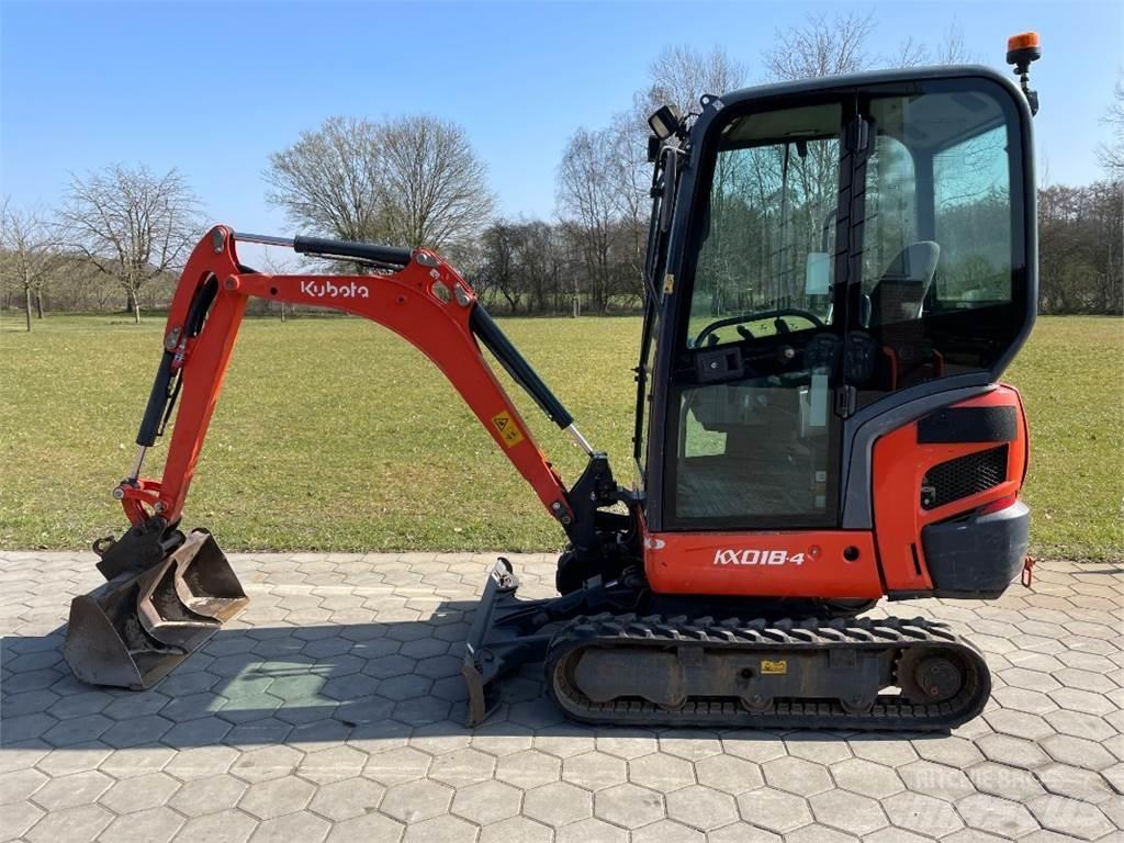 Kubota KX18-4 Mini ekskavatori < 7 t