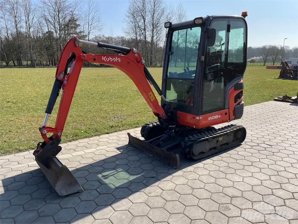 Kubota KX18-4 Mini ekskavatori < 7 t